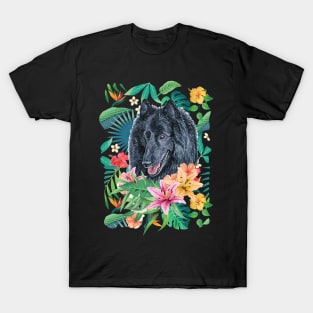 Tropical Belgian Shepherd T-Shirt